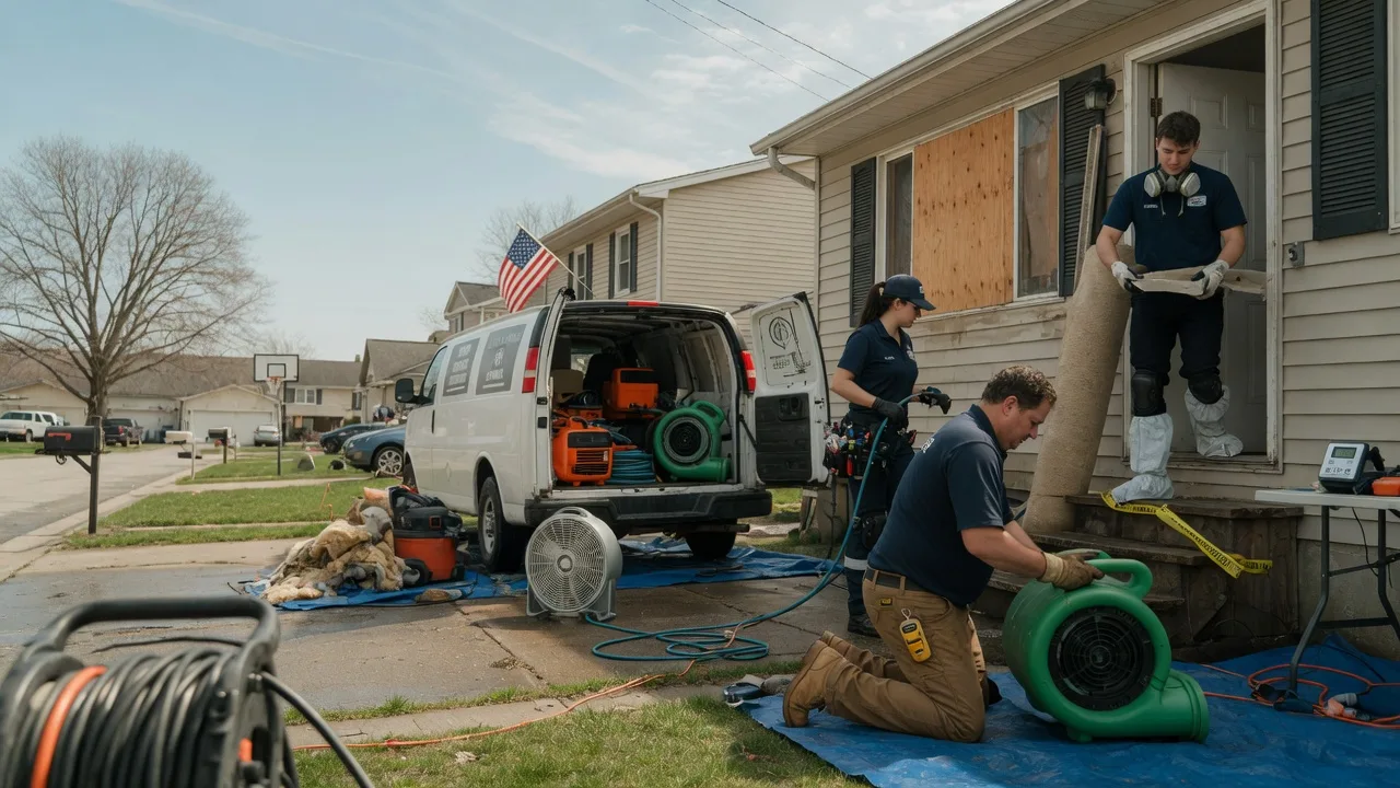 Water Damage Restoration in Whitesboro, OK near me